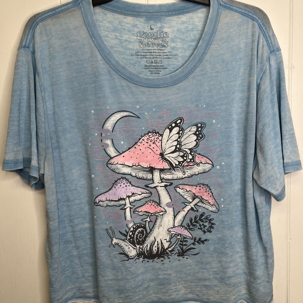 Blue Graphic Tee